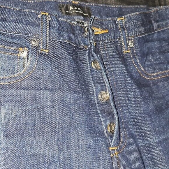 A.P.C. Blue Denim 4 Button Slim Jeans Size 27 - Picture 3 of 7